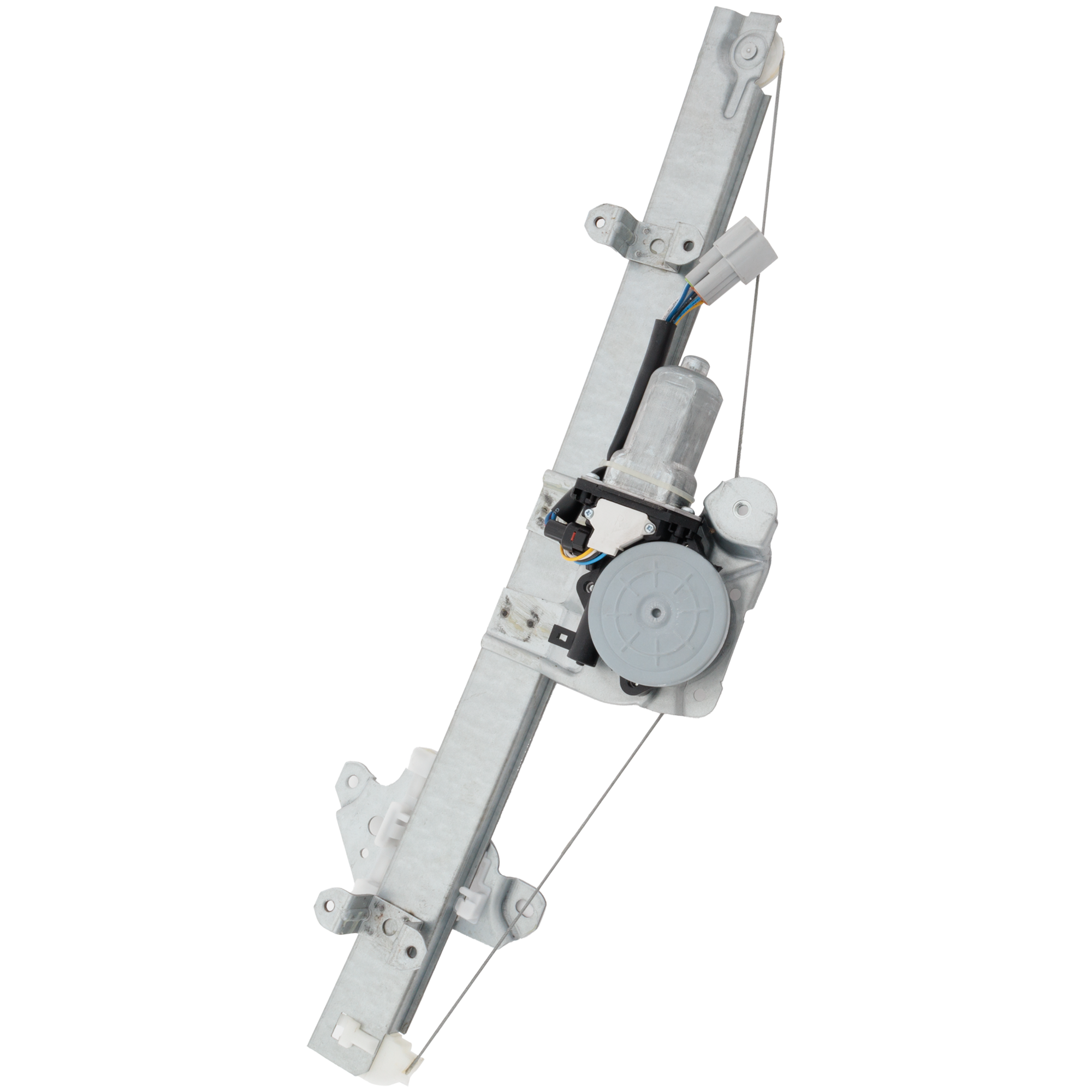 Front, Driver Side Window Regulator, Power, with Motor, 6-Pin Plug - Image 2
