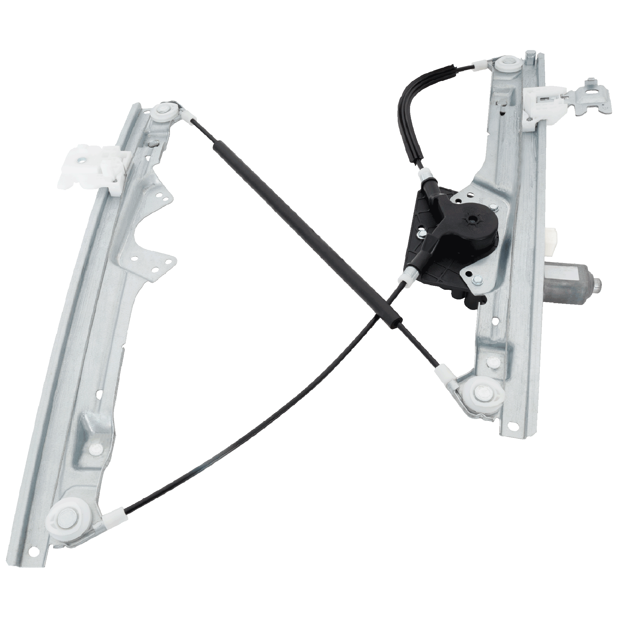 Front, Driver Side Window Regulator, Power, with Motor, 6-Pins, with anti-pinch feature - Image 2