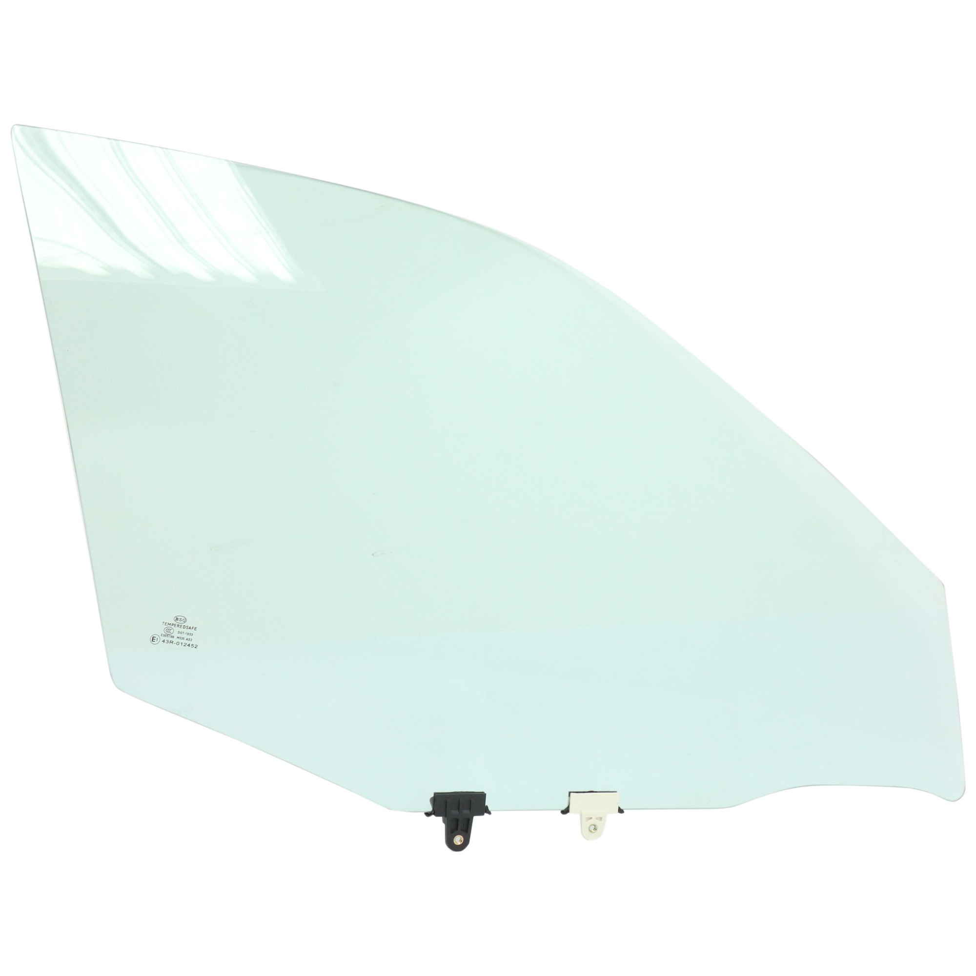 Front, Passenger Side Door Glass, Green Tint, FD21029 GTYN