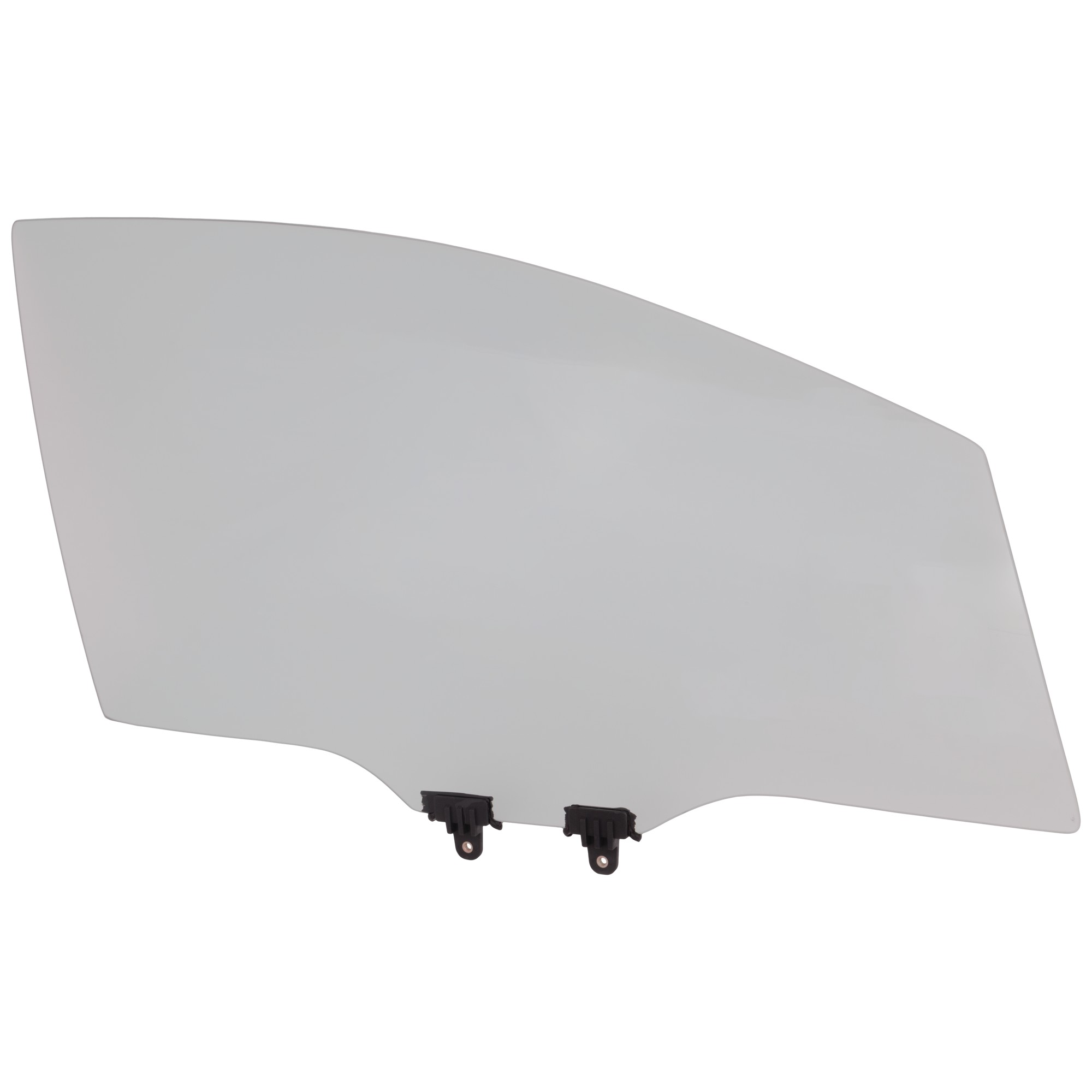 Front, Passenger Side Door Glass, Green Tint, With Clip, Replaces NAGS No. FD25463GTY