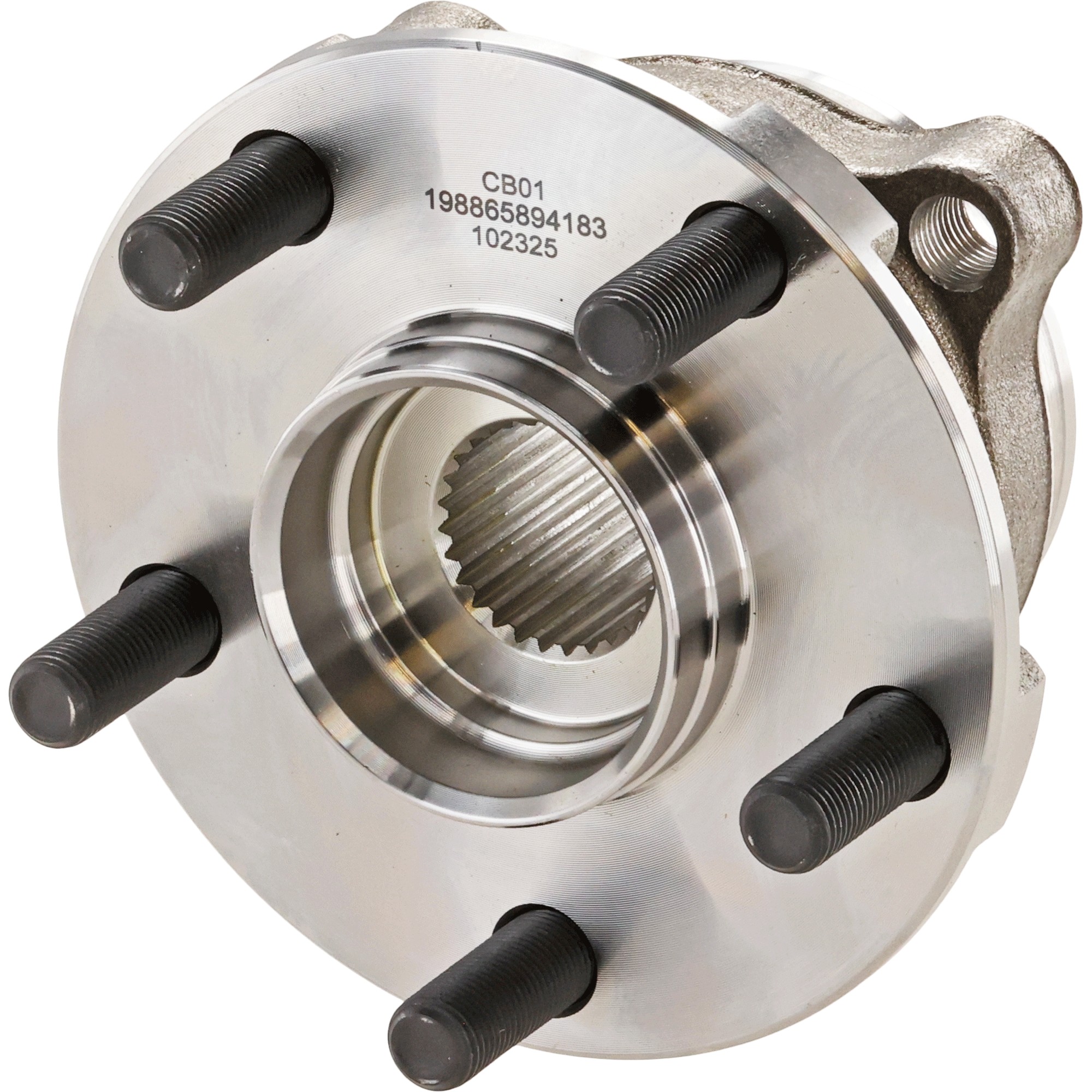 Front, Driver or Passenger Side Wheel Hub, 5 Lugs, AWD
