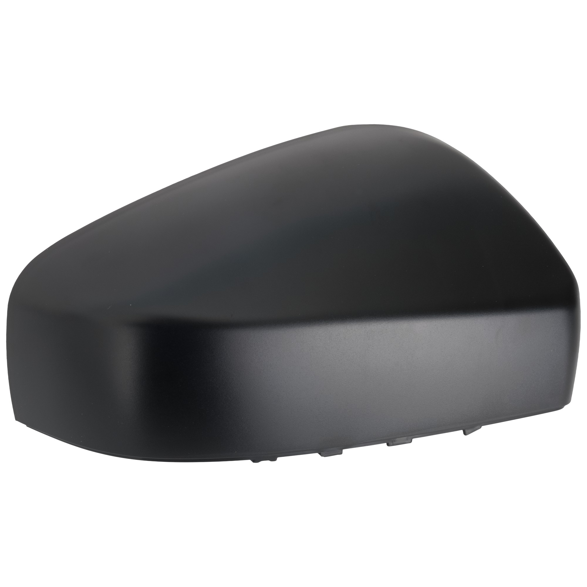 Passenger Side, Upper Mirror Cover, Textured Black, Without Signal Light