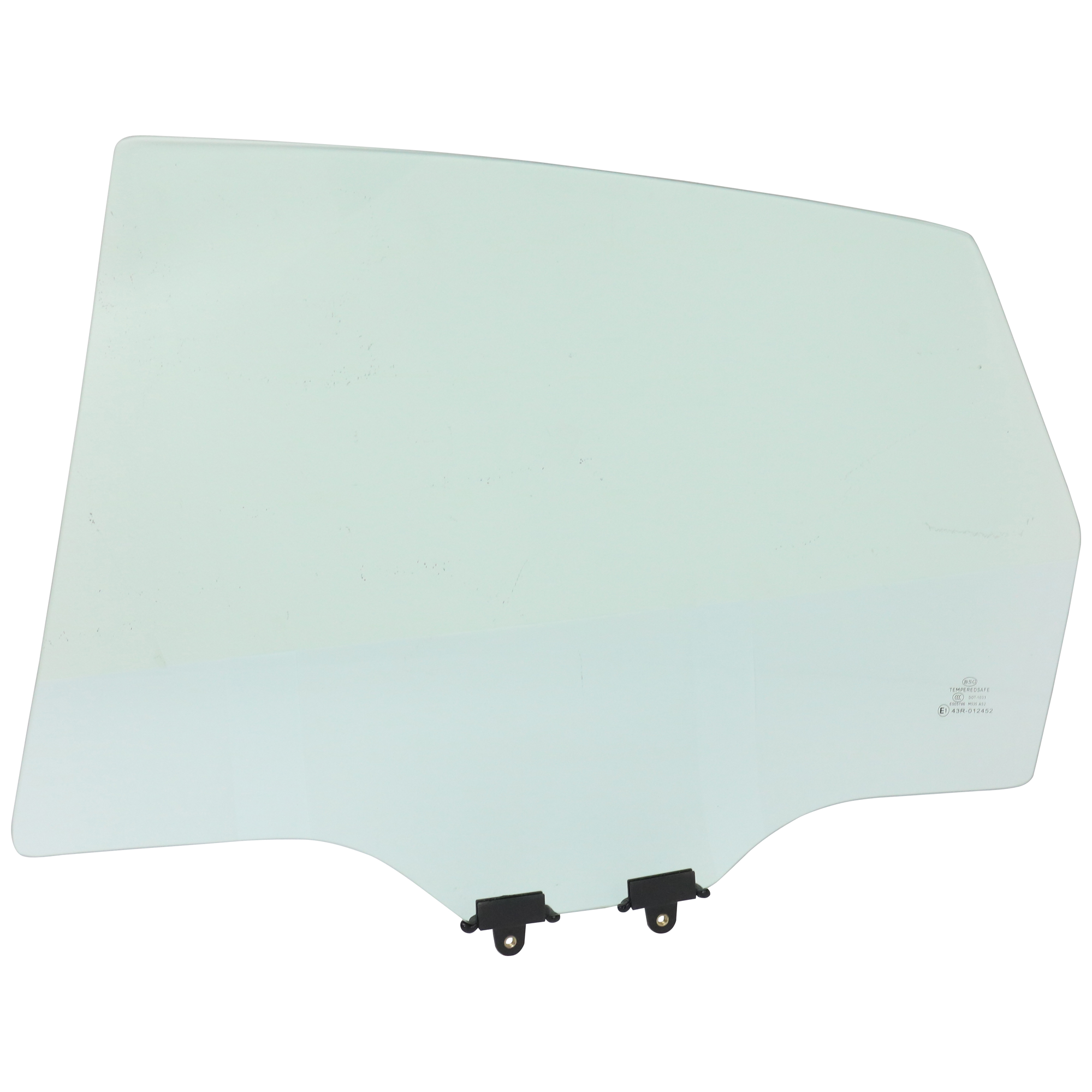 Rear, Driver Side Door Glass, Green Tint, Replaces NAGS No. FD23606 GTYN - Image 2
