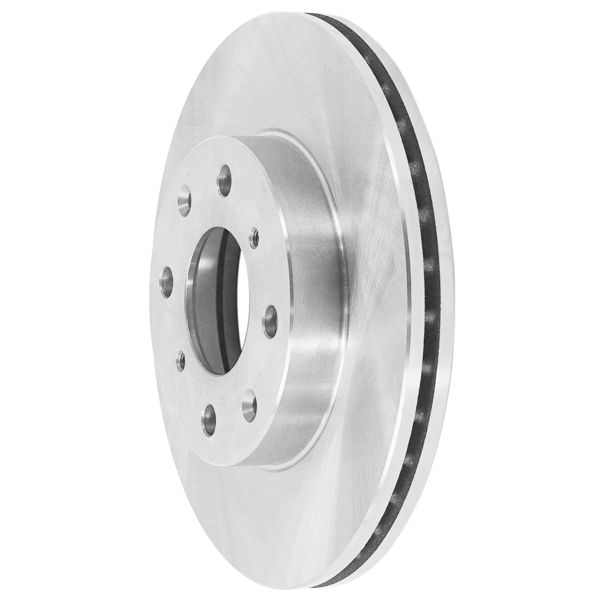 Front, Driver or Passenger Side Brake Disc, Plain Surface, Vented - Image 5