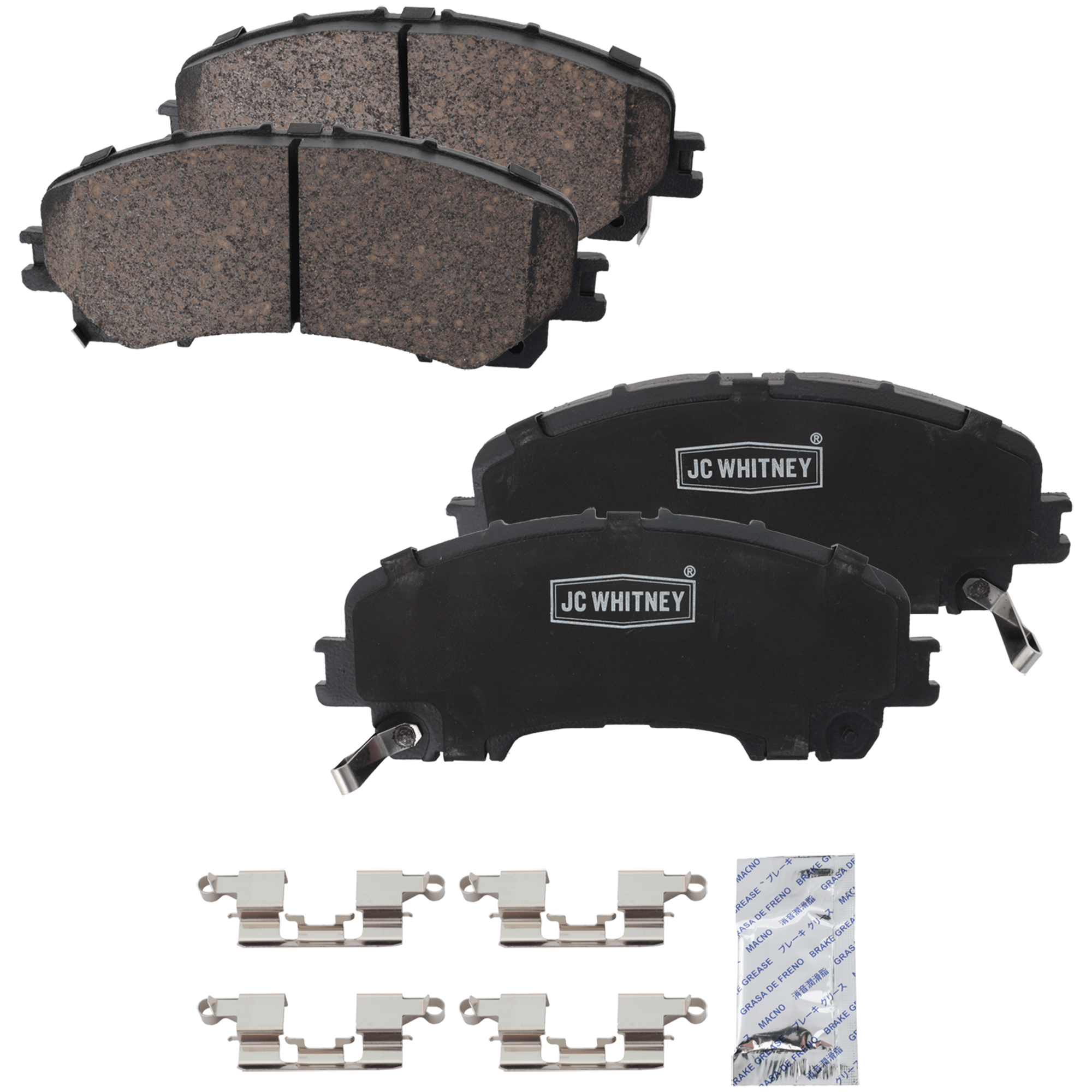 Front Brake Pad Set, 2-Wheel Set, Ceramic - Image 2