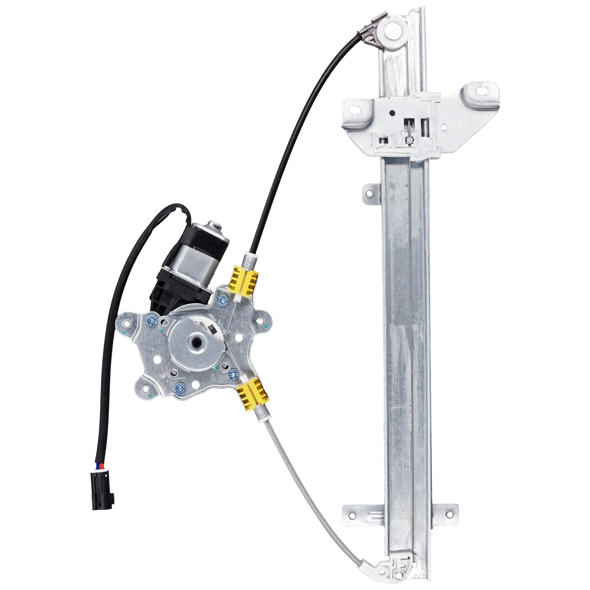 Front, Driver Side Power Window Regulator, With Motor