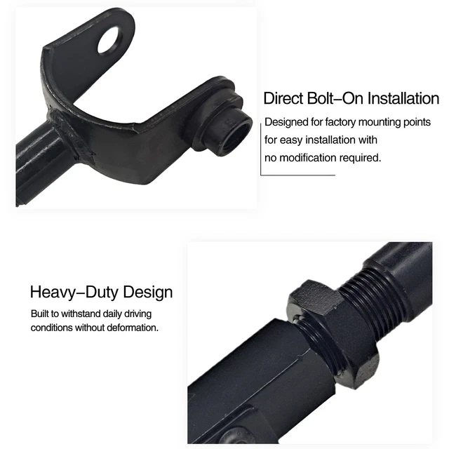 KAITAO2PCS REAR ADJUSTABLE Camber Control Arm Kit Honda CRV 02-06、Element 03-11