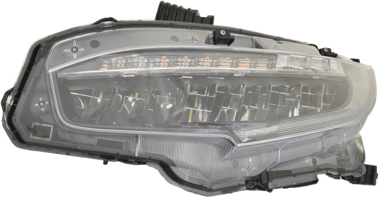2-Piece Kit Driver Side LED Headlight, With bulb(s), includes Fender, CAPA Certified - Image 4
