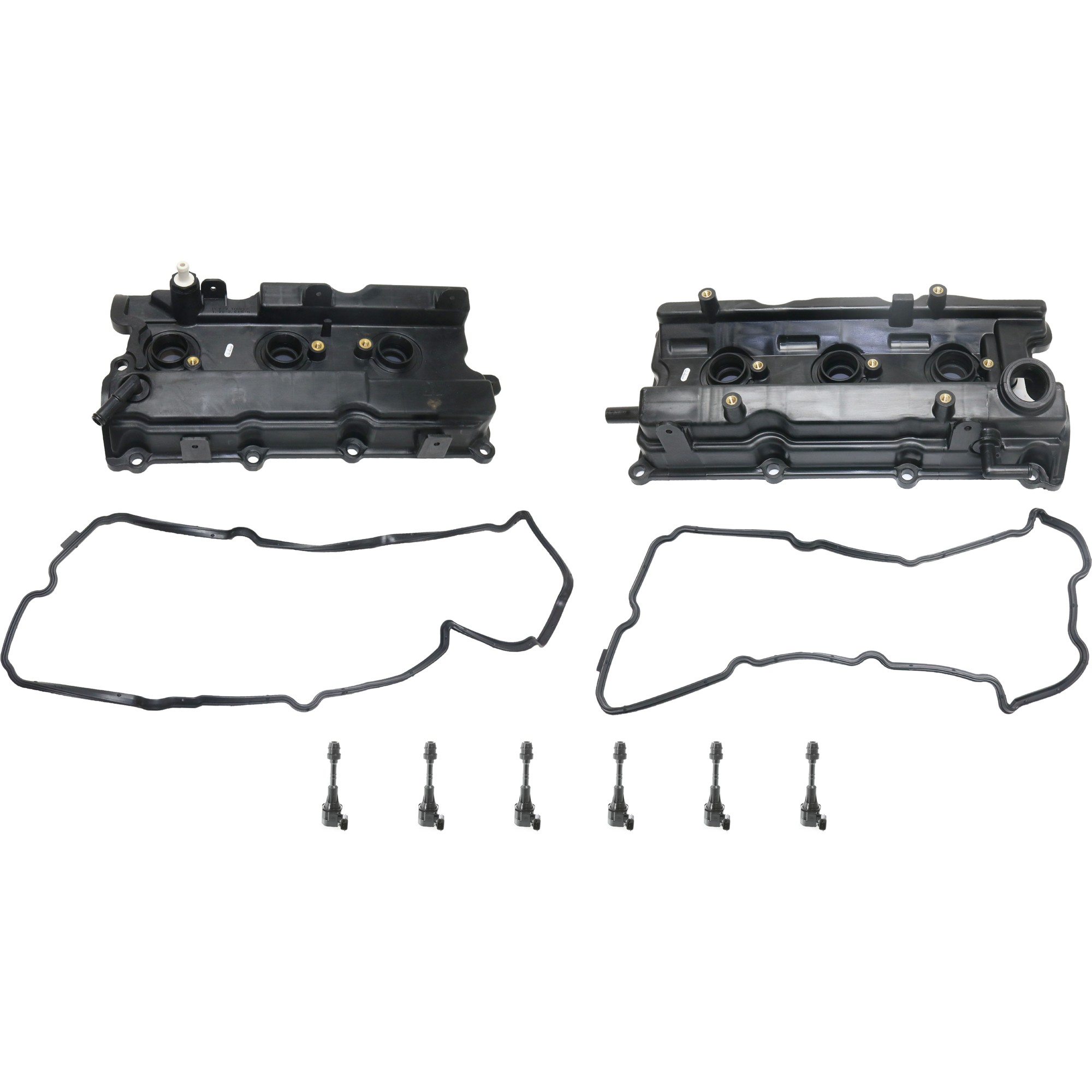 8-Piece Kit Valve Cover, 6 Cyl., 3.5L Engine, includes (6) Ignition Coil and (2) Valve Cover