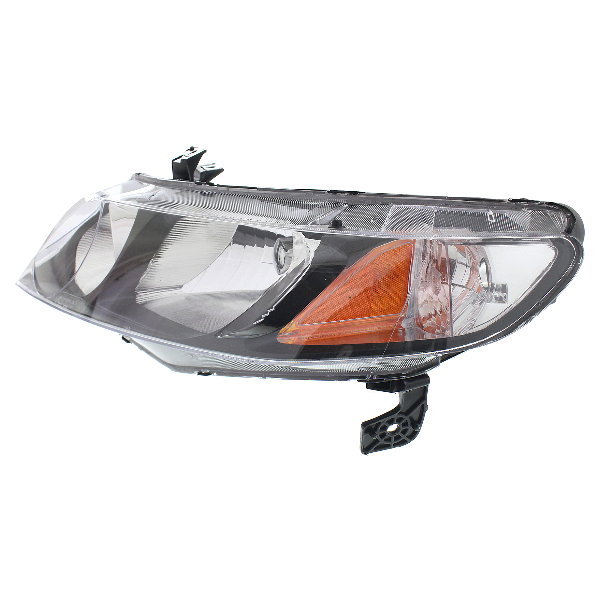 2-Piece Kit Driver Side Halogen Headlight, Without bulb(s), OE Replacement, Sedan, Includes (1) Fender and (1) Headlight - Image 5