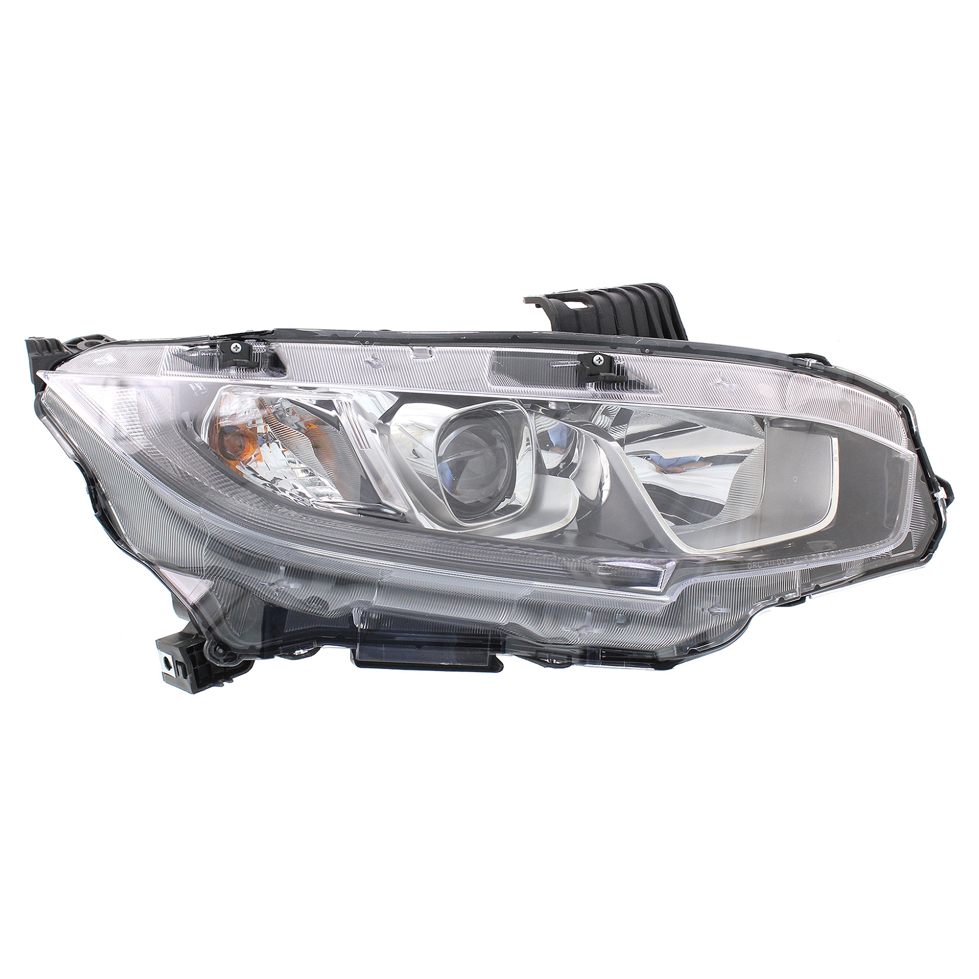 2-Piece Kit Passenger Side Halogen Headlight, With bulb(s), OE Replacement, Includes (1) Fender and (1) Headlight - Image 3