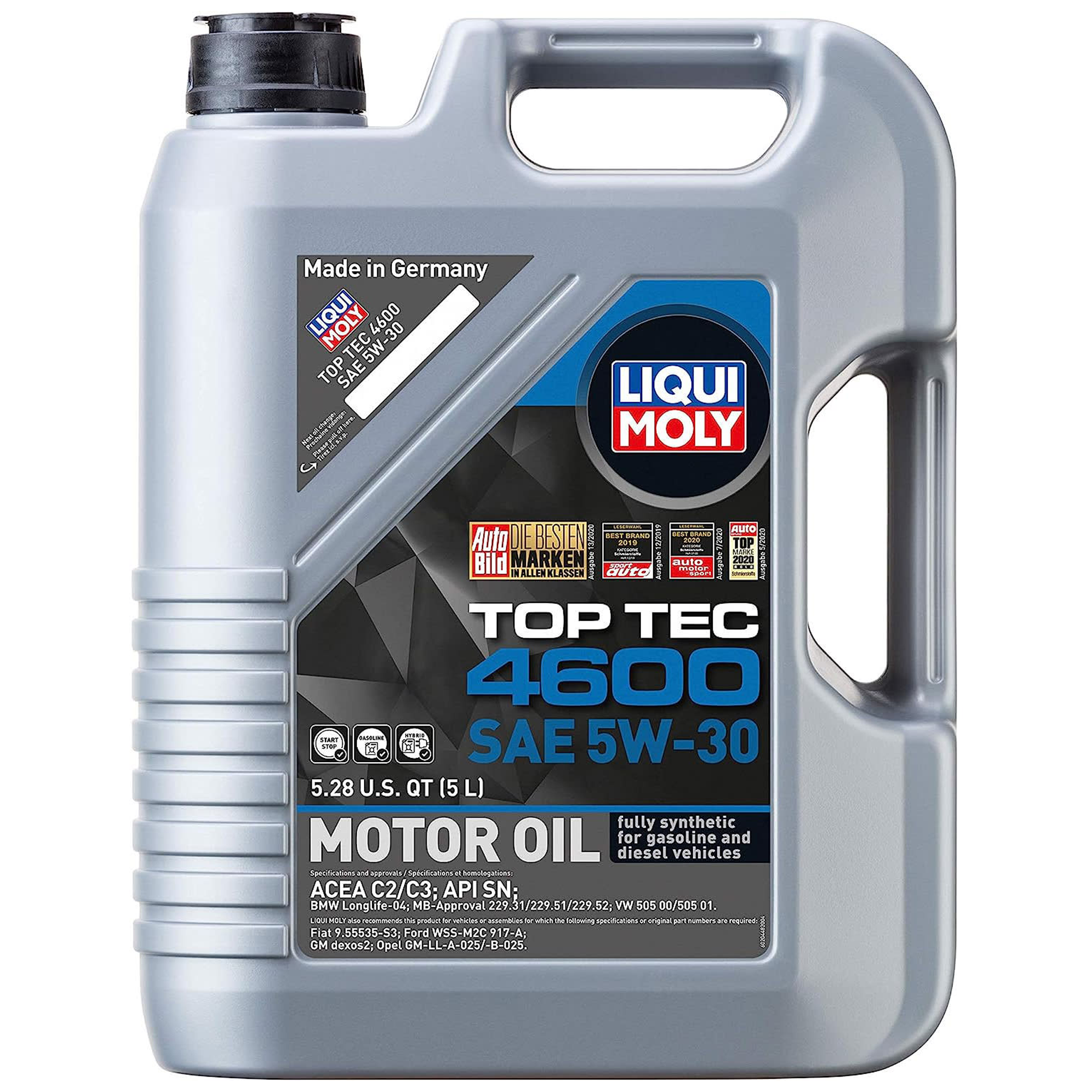 KIT-041026-187 3-Piece Kit Oil Filter, Spin-on, with Motor Oil and Oil Drain Plug - Image 4