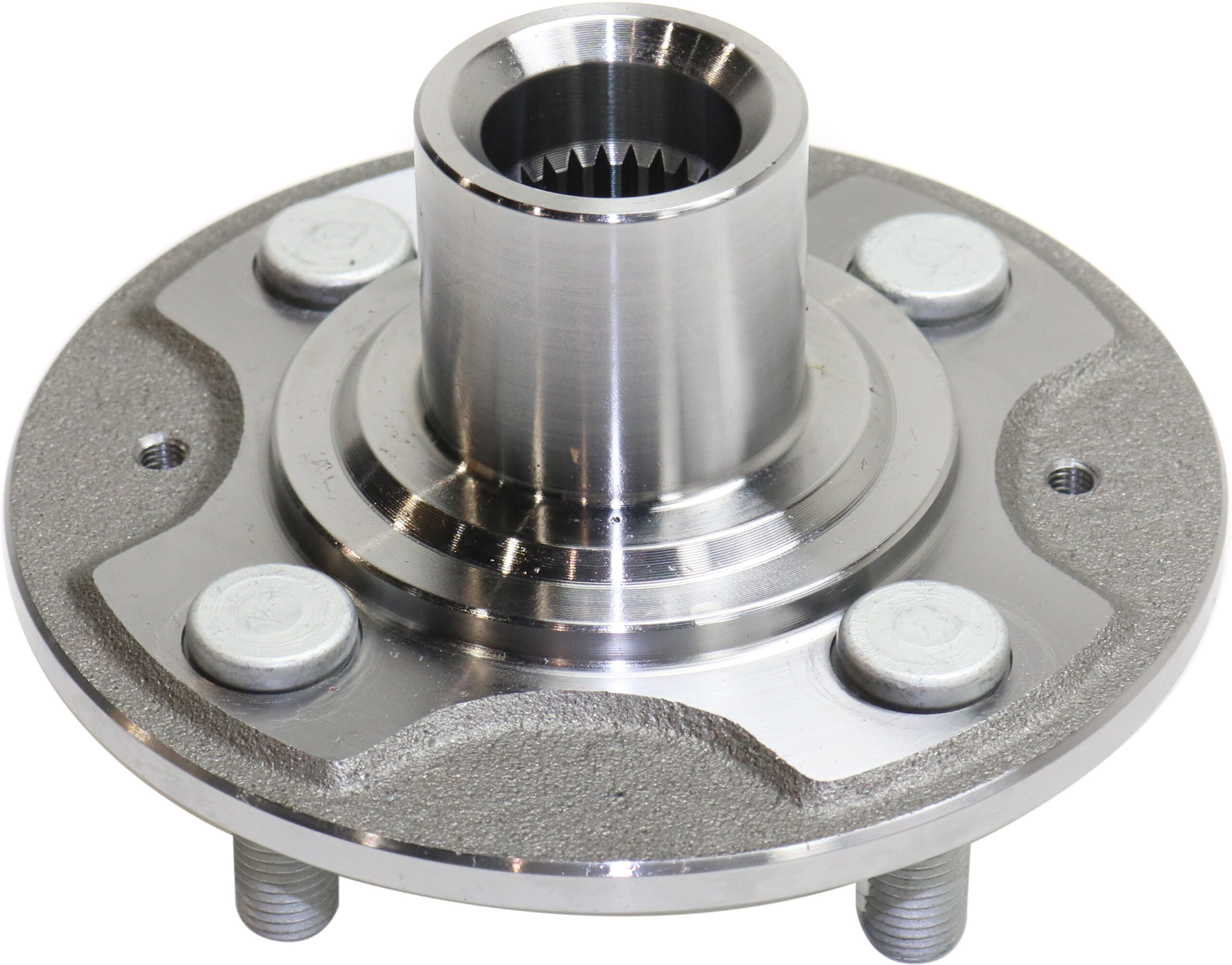2-Wheel Set Front Wheel Hub, 4 Lugs, With Bearing, Includes (2) Wheel Hub and (2) Wheel Bearing - Image 2