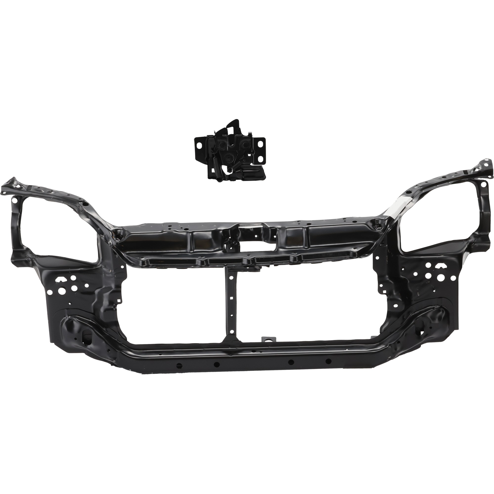 2-Piece Kit Radiator Support Assembly Includes (1) Hood Latch and (1) Radiator Support