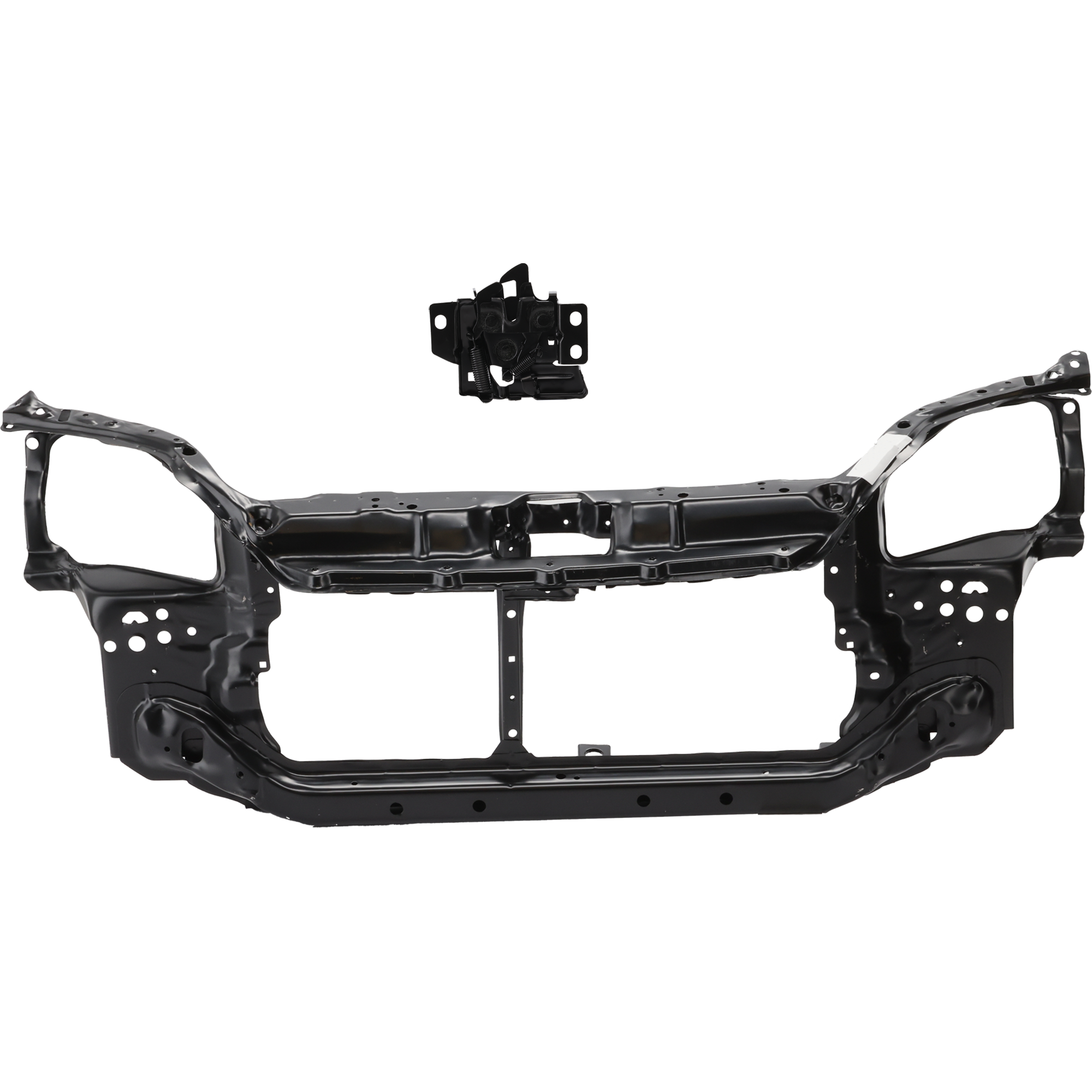 2-Piece Kit Radiator Support Assembly Includes (1) Hood Latch and (1) Radiator Support - Image 2