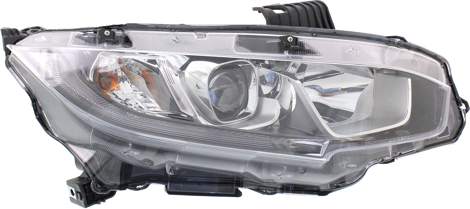 4-Piece Kit Driver and Passenger Side Halogen Headlight, With bulb(s), OE Replacement, Includes (2) Fog Light and (2) Headlight - Image 2