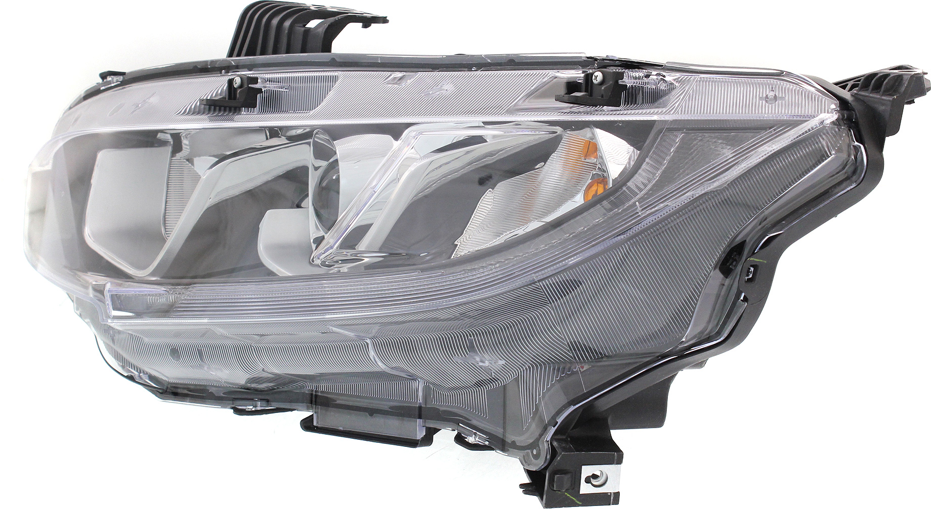 4-Piece Kit Driver and Passenger Side Halogen Headlight, With bulb(s), OE Replacement, Includes (2) Fog Light and (2) Headlight - Image 5