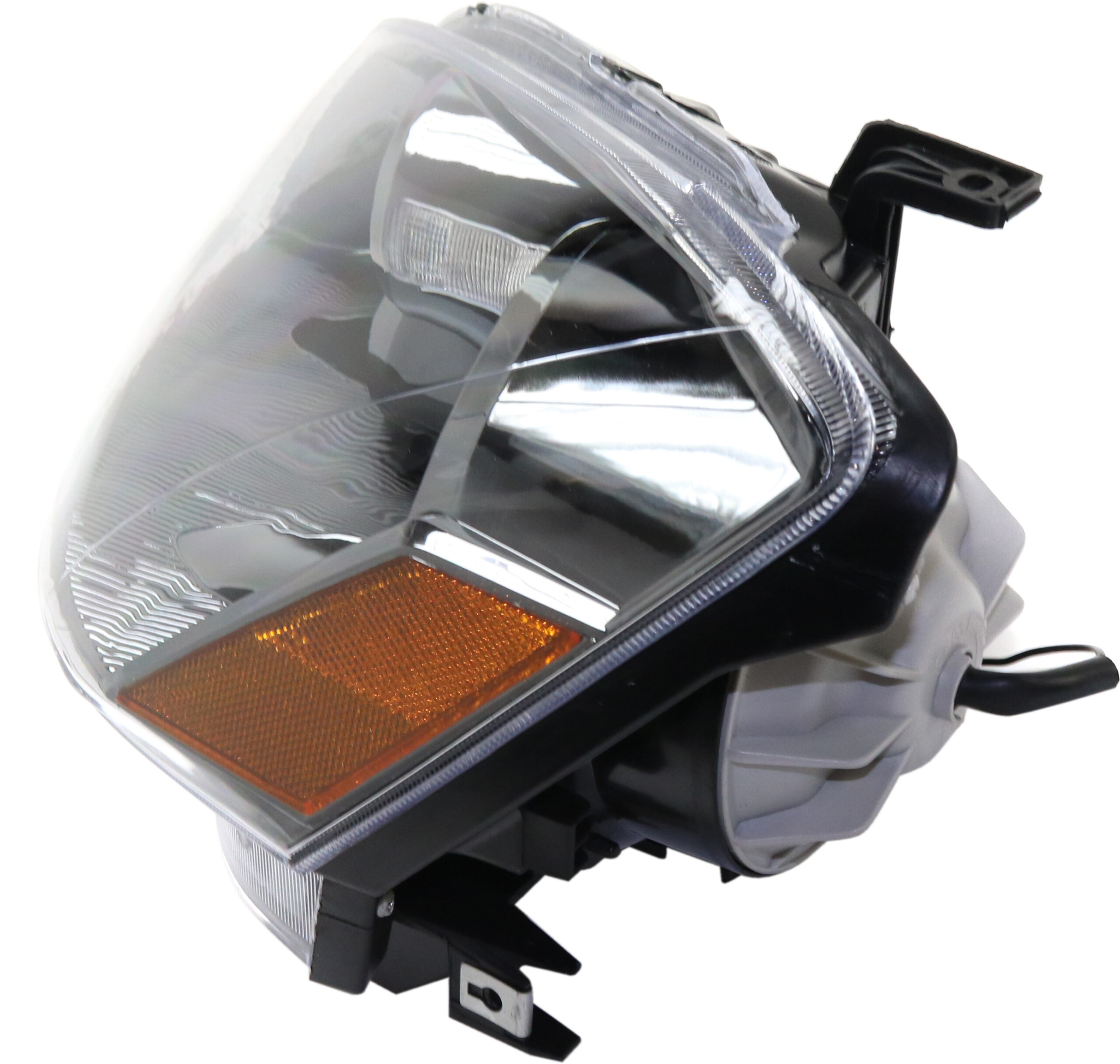 3-Piece Kit Driver and Passenger Side Halogen Headlight, With bulb(s), OE Replacement, Includes (1) Grille Assembly and (2) Headlight - Image 2