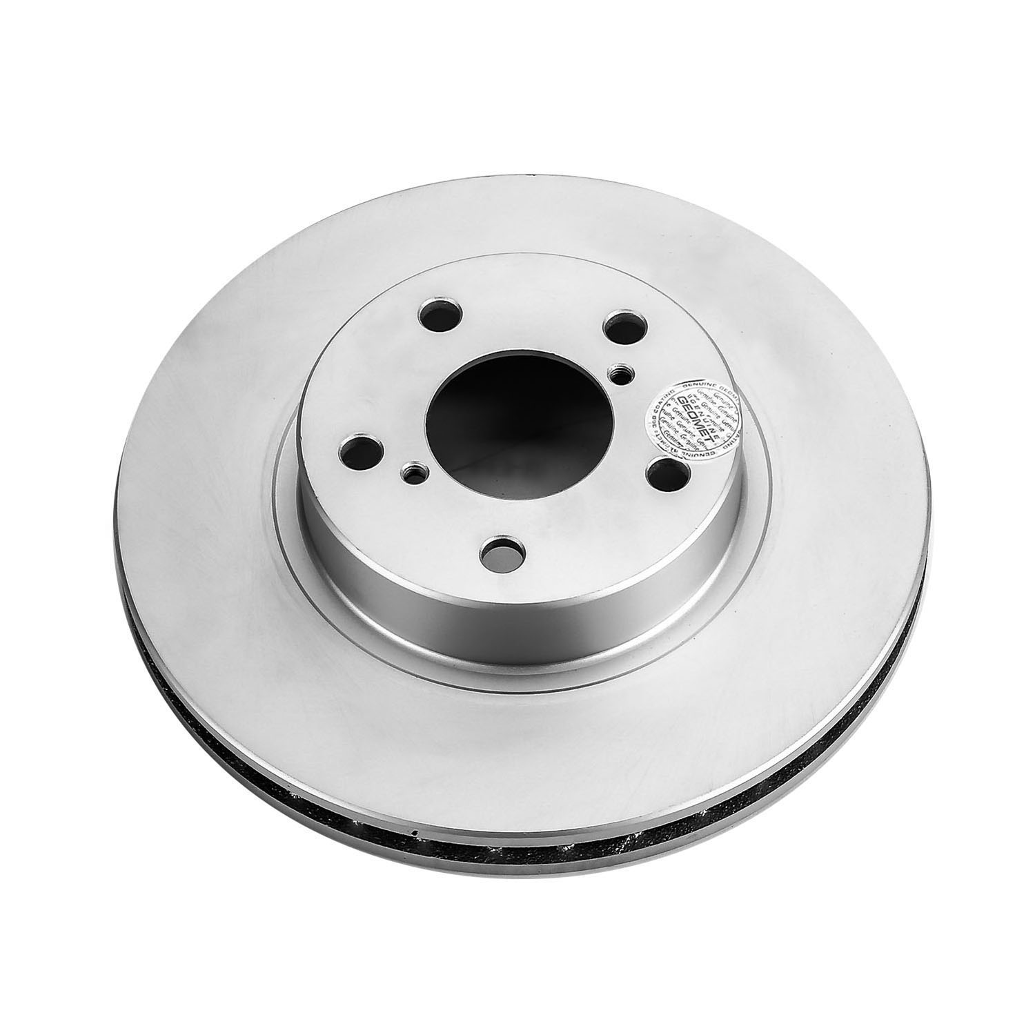 KIT-090221-501 2-Wheel Set Front Brake Disc and Pad Kit, Plain Surface 5 Lugs 259.08 mm Ceramic Evolution Geomet Coated High Carbon, Includes (2) Brake Disc and (1) Brake Pad Set