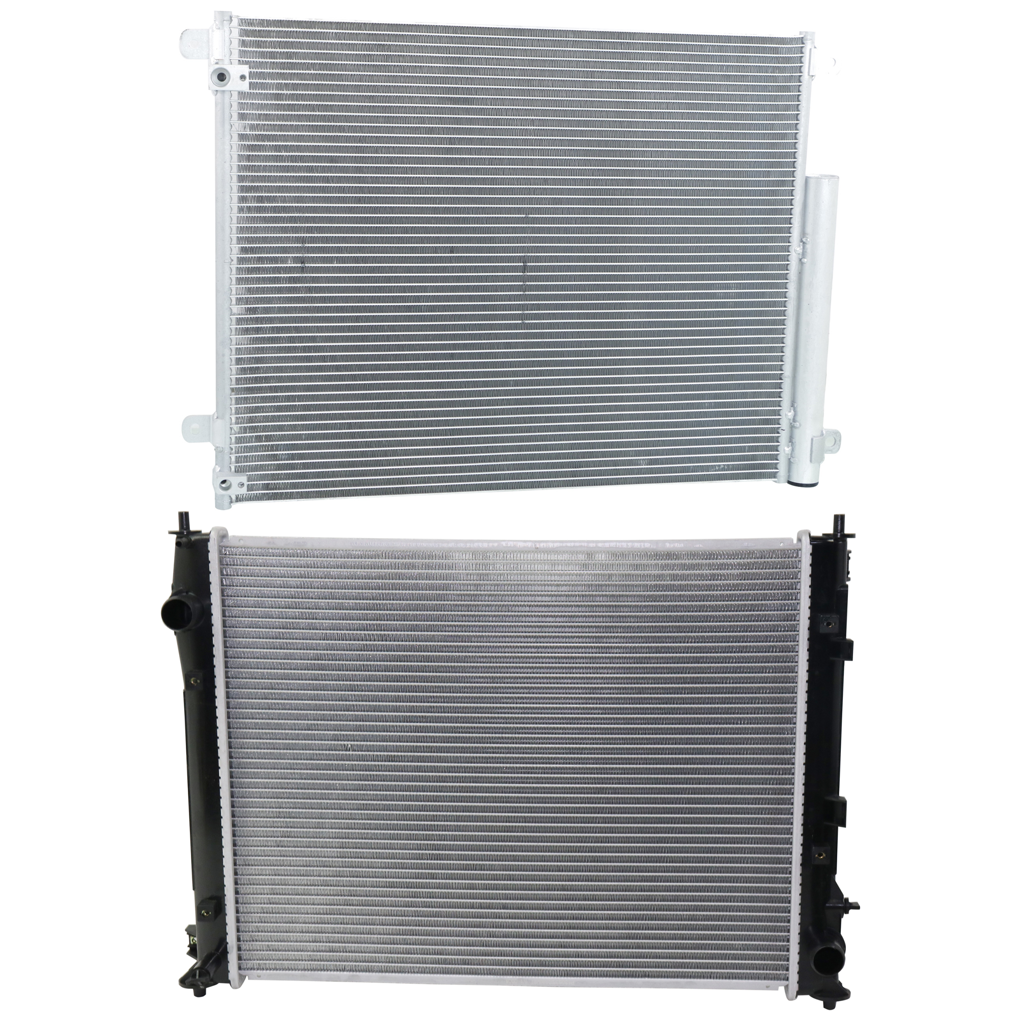 2-Piece Kit Radiator, 2.0L, 4Cyl, Includes (1) A/C Condenser and (1) Radiator - Image 2