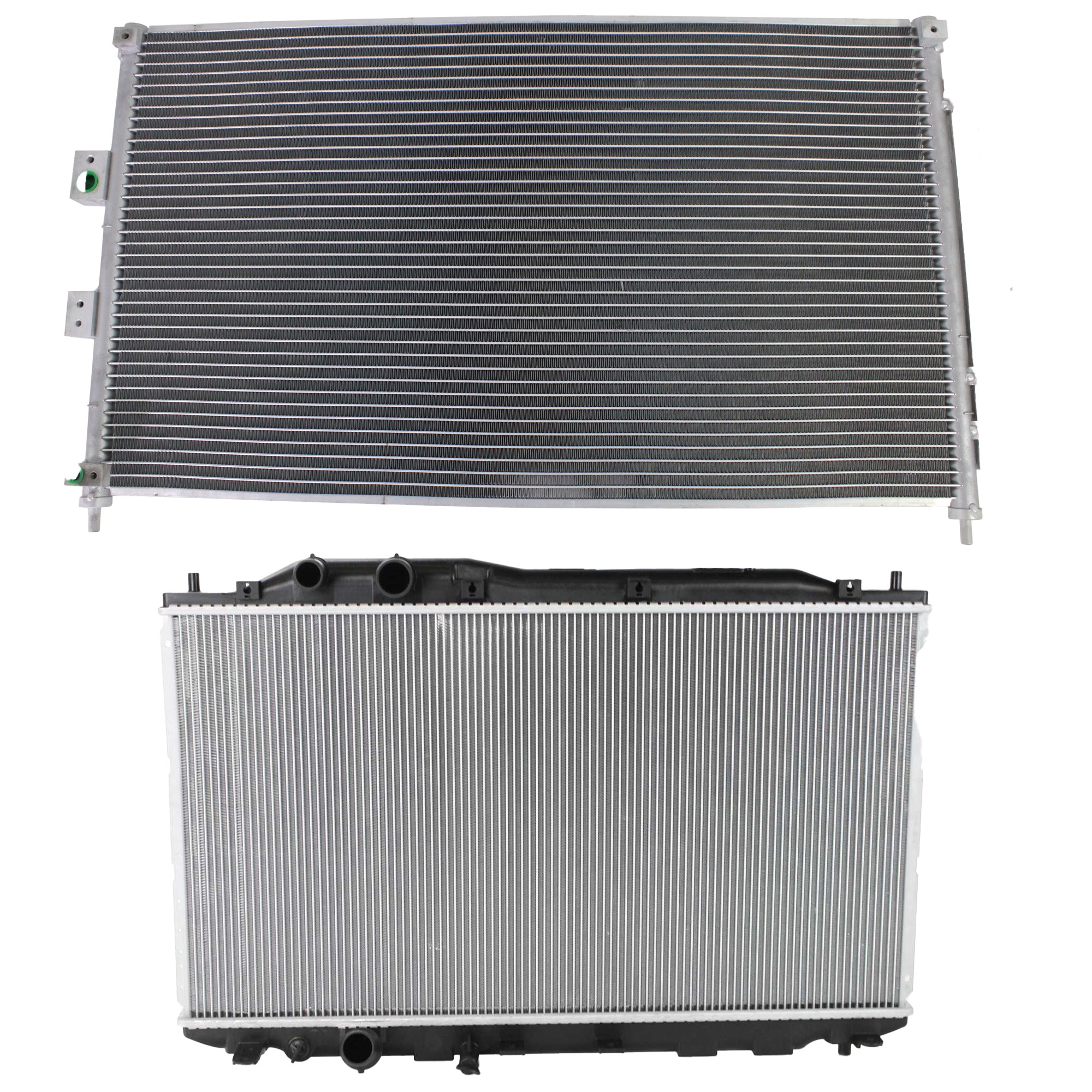 2-Piece Kit Radiator, 4 Cyl 1.8L Engine, GX/LX-S Models, Includes (1) A/C Condenser and (1) Radiator