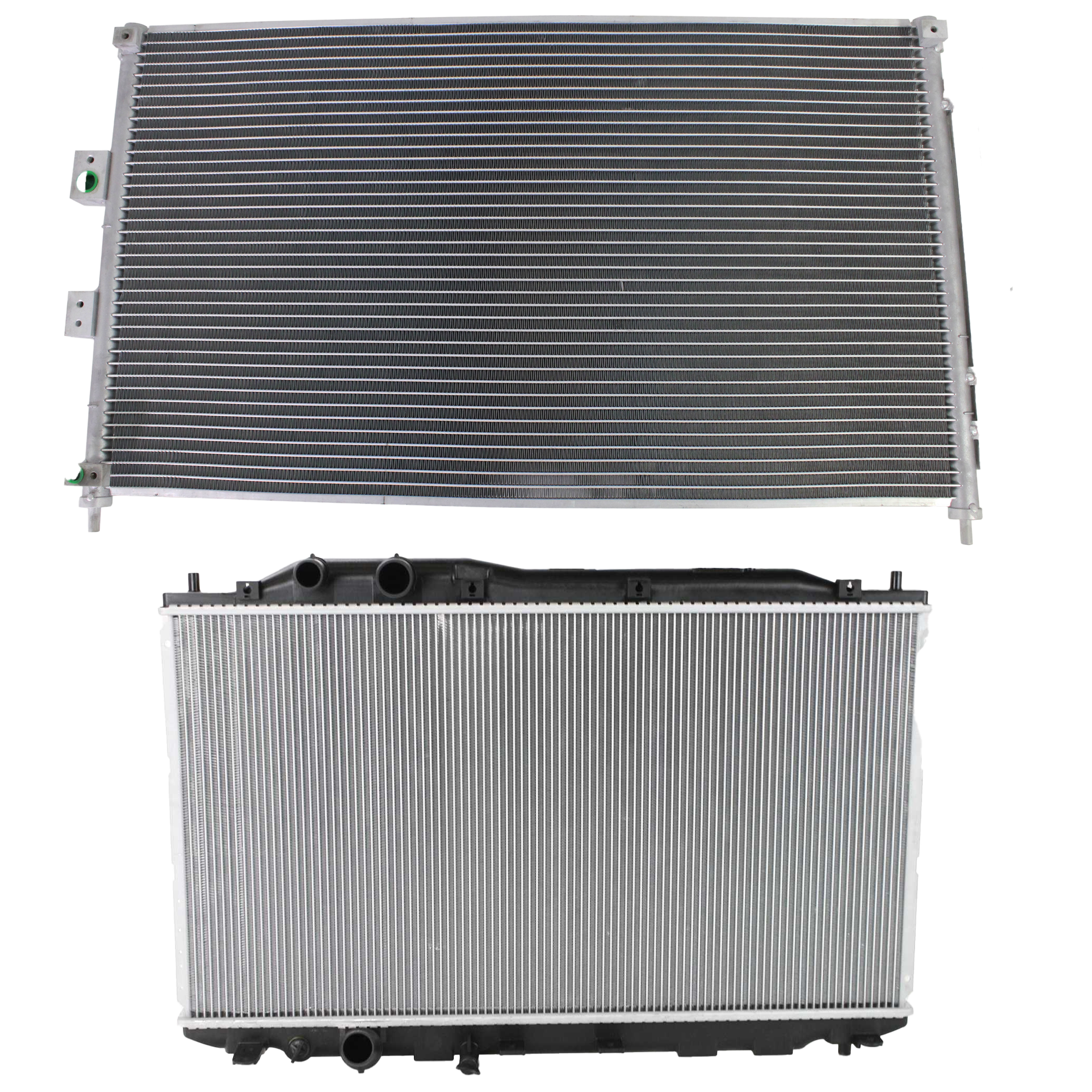 2-Piece Kit Radiator, 4 Cyl 1.8L Engine, GX/LX-S Models, Includes (1) A/C Condenser and (1) Radiator - Image 2