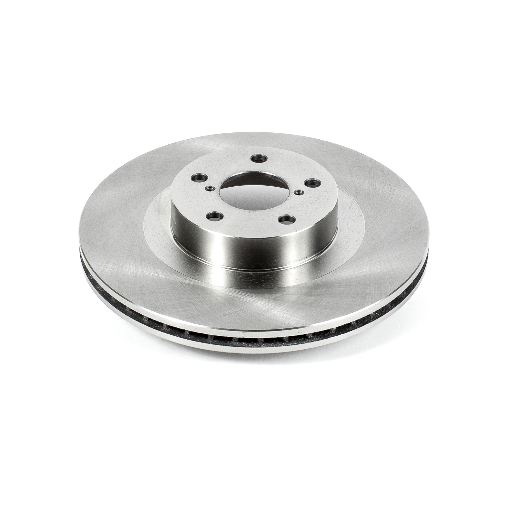 KIT-091421-16 2-Wheel Set Front Brake Disc and Pad Kit, Plain Surface 5 Lugs Ceramic SureStop OE Replacement, Includes (2) Disc and (1) Pad Set