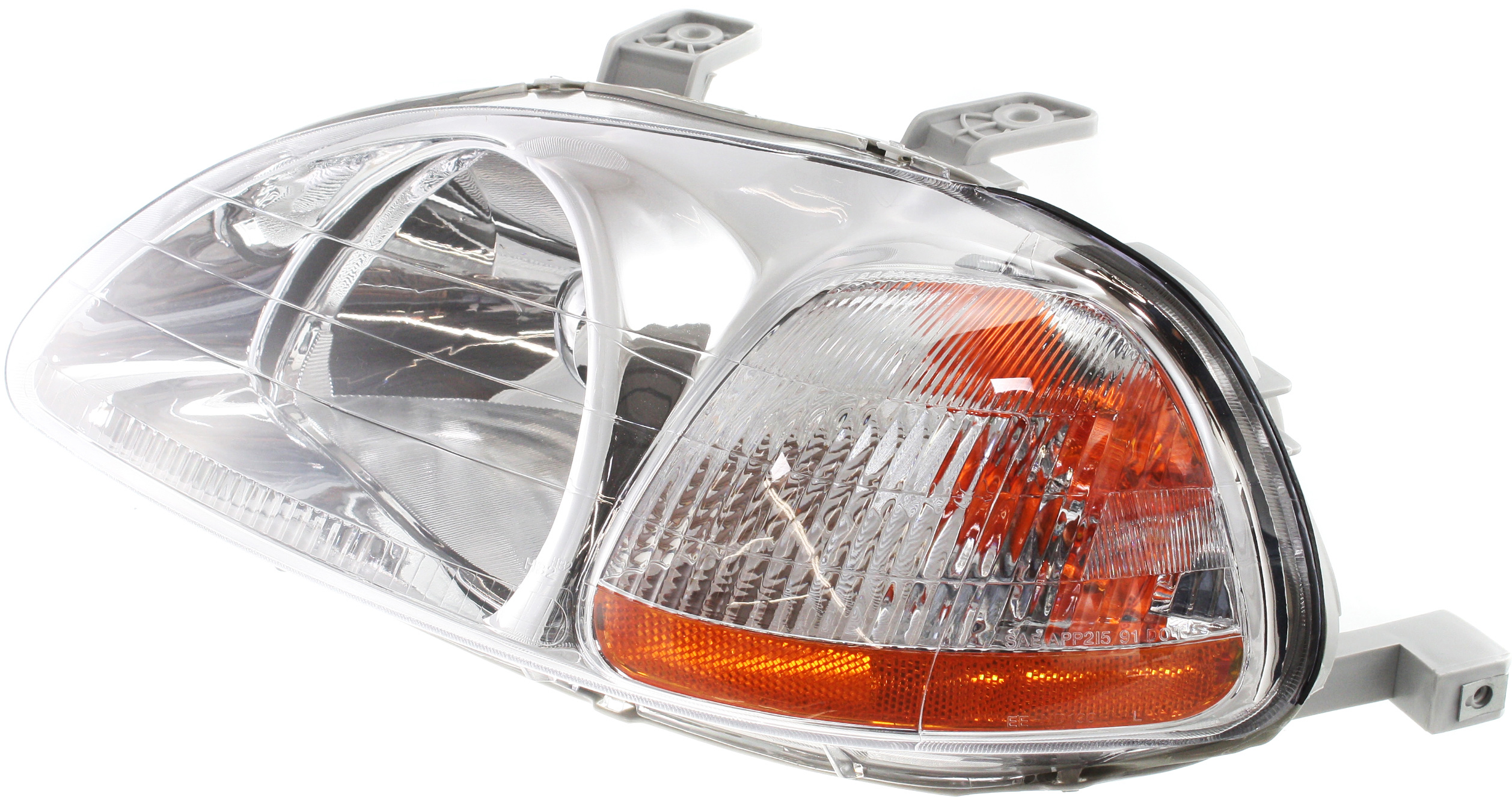 3-Piece Kit Factory Style Hood, Steel, Primed, Includes (1) Fender, (1) Headlight, and (1) Hood - Image 3