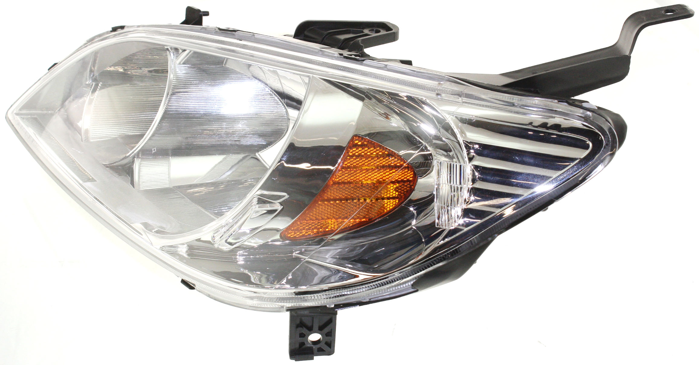 4-Piece Kit Driver and Passenger Side Halogen Headlight, Without bulb(s), OE Replacement, Includes (2) Headlight and (2) Fender - Image 4