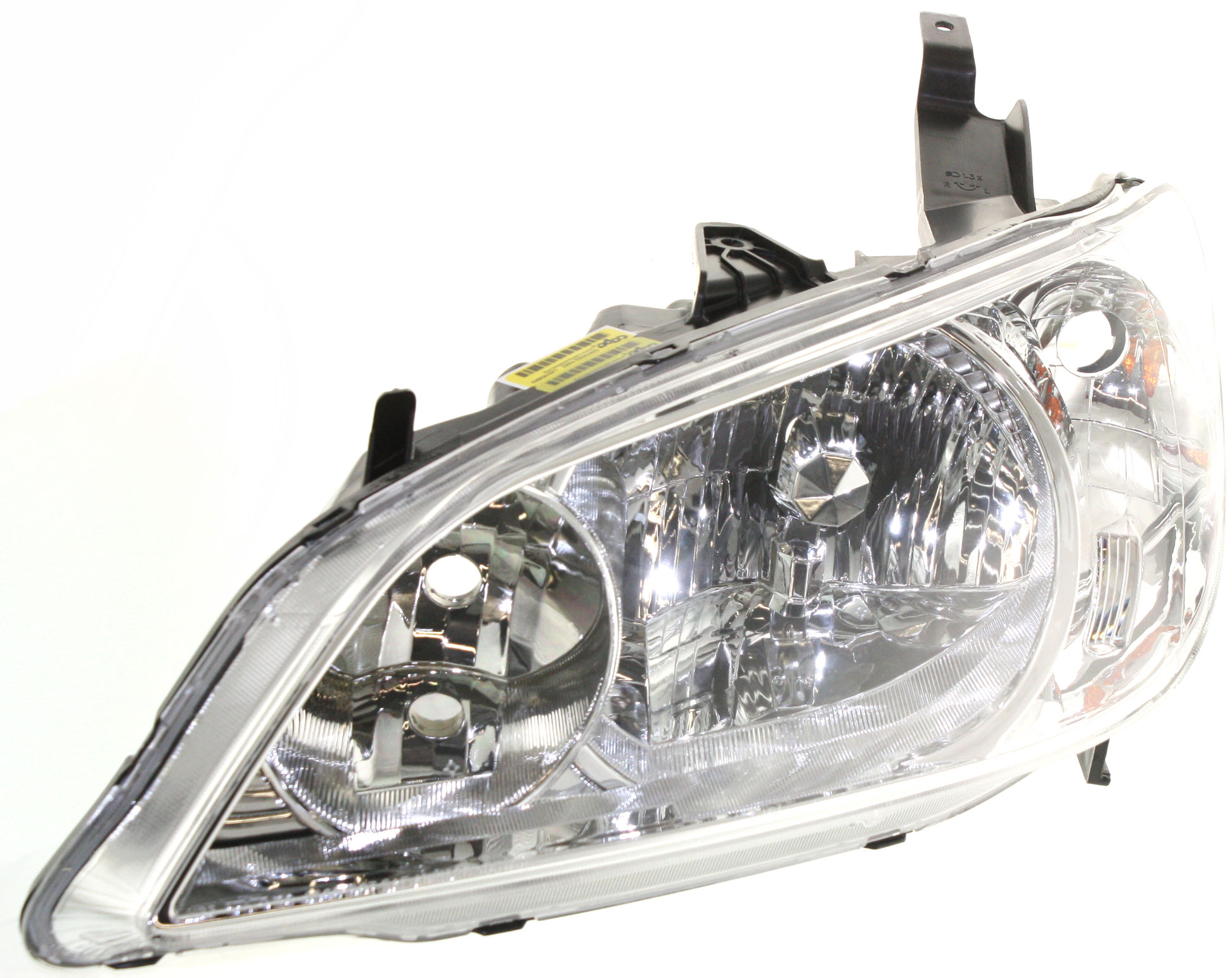 4-Piece Kit Driver and Passenger Side Halogen Headlight, Without bulb(s), OE Replacement, Includes (2) Headlight and (2) Fender - Image 5