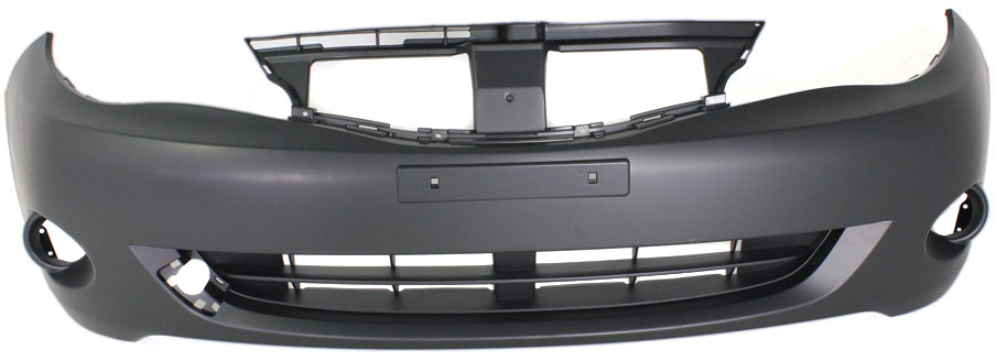 3-Piece Kit Front Primed Bumper Cover, Sedan, Includes (1) Bumper Cover and (2) Fog Light - Image 2