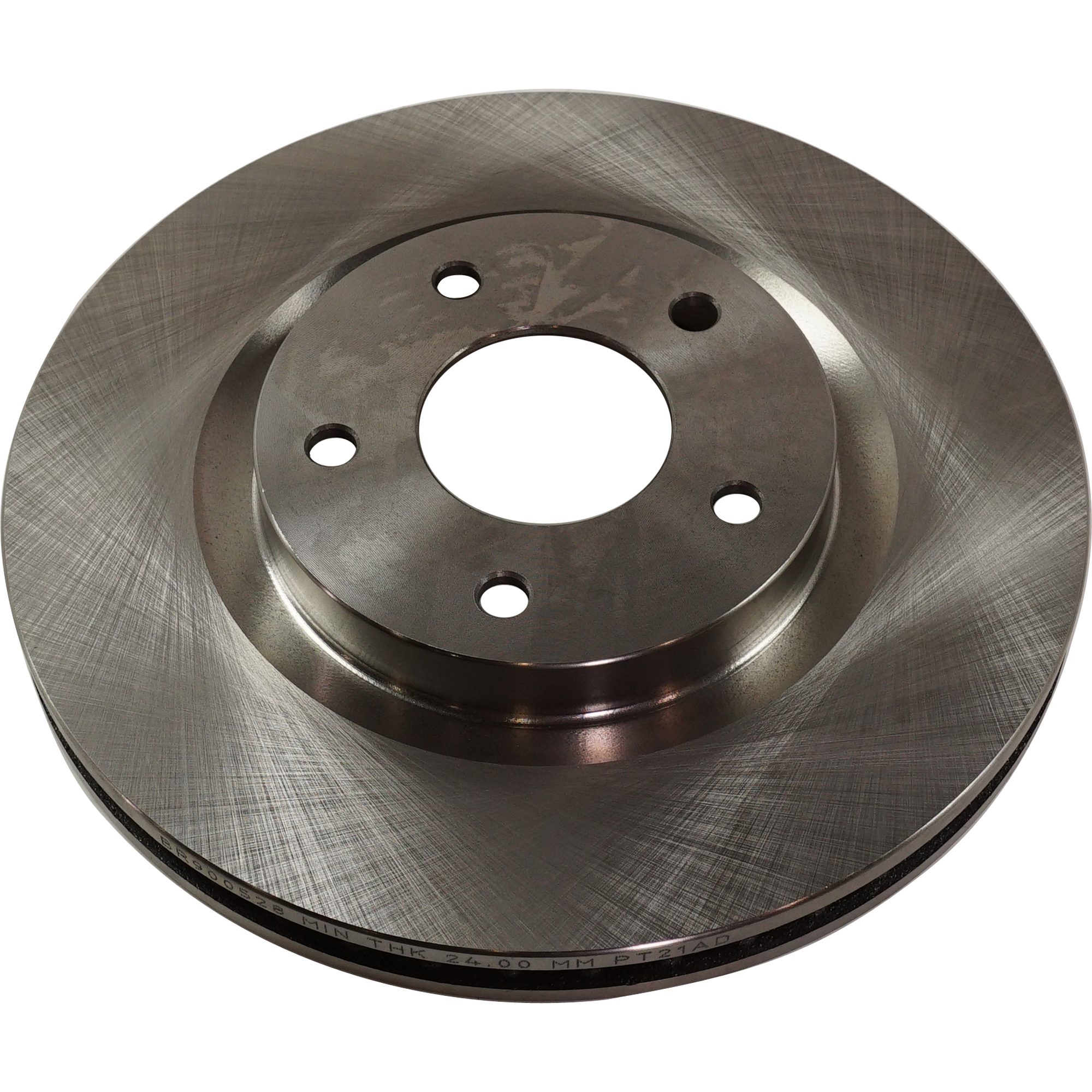 KIT-TRW101221-3184 2-Wheel Set Front Brake Disc and Pad Kit, Plain Surface 5 Lugs 295.91 mm Ceramic Premium Friction Series, Includes (2) Brake Disc and (1) Brake Pad Set - Image 2