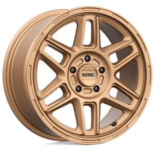 KM71678012638 Aluminum Bronze Wheel, 17 in. X 8 in., 5 x 4.5 in. Bolt Pattern