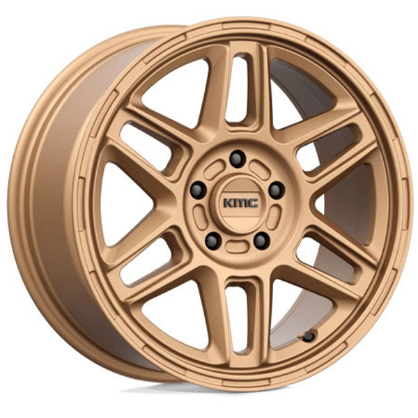 KM71678012638 Aluminum Bronze Wheel, 17 in. X 8 in., 5 x 4.5 in. Bolt Pattern