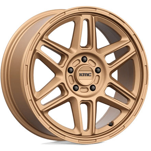 KM71688012638 Aluminum Bronze Wheel, 18 in. X 8 in., 5 x 4.5 in. Bolt Pattern