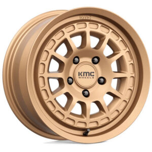 KM71978012635 Aluminum Bronze Wheel, 17 in. X 8 in., 5 x 4.5 in. Bolt Pattern