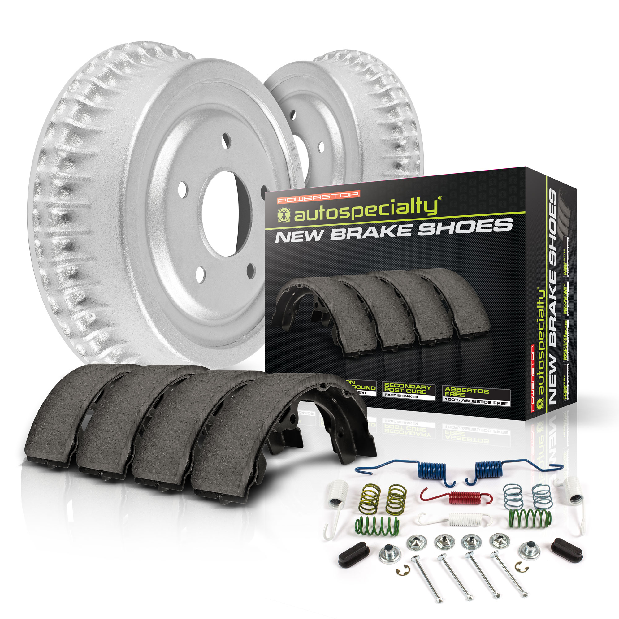 KOE8481 Front Brake Disc and Pad Kit, Plain Surface, 5 Lugs, 315.5 mm, Ceramic, Z17 OE Replacement