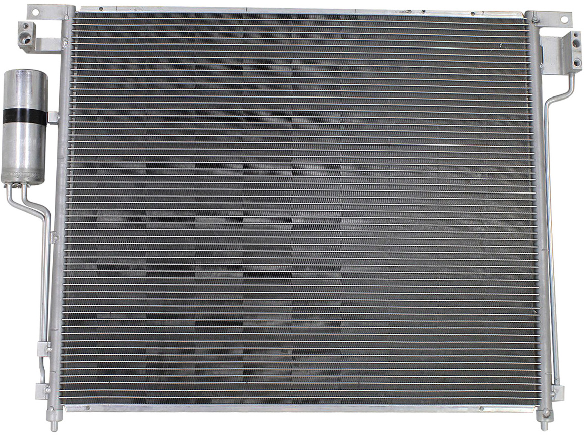 A/C Condenser, With Receiver Drier