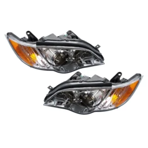 LABWORK LEFT+RIGHT SIDE Headlight Fit For Subaru Legacy 2008-2009 Halogen Chrome