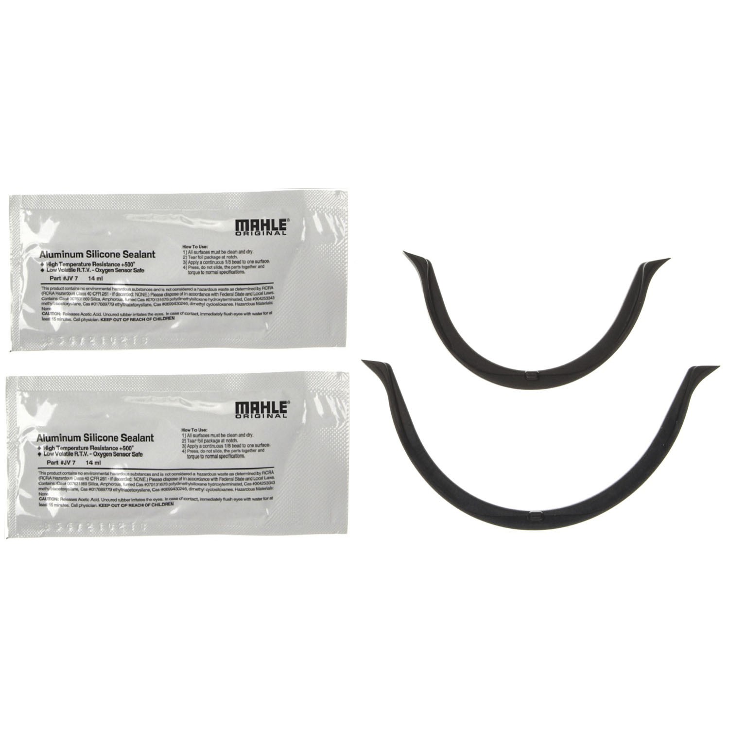 OS32249 Oil Pan Gasket - Rubber, Direct Fit, Set of 4