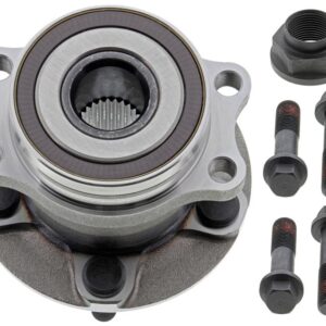 MB80304HW Rear, Driver or Passenger Side Wheel Hub, 5 Lugs, Without Sensor