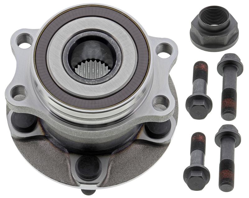 MB80304HW Rear, Driver or Passenger Side Wheel Hub, 5 Lugs, Without Sensor