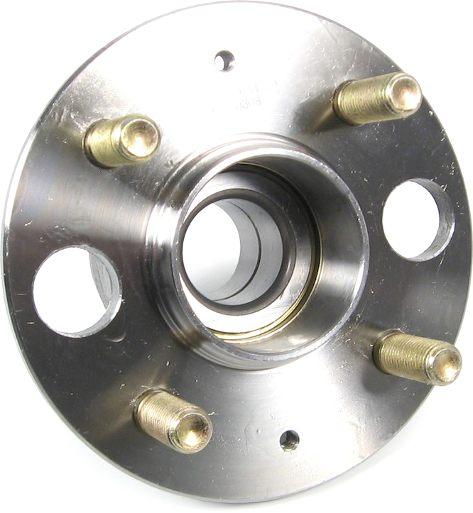 H512034 Rear, Driver or Passenger Side Wheel Hub, 4 Lugs, With Bearing, Without Sensor, Supreme Series - Image 3