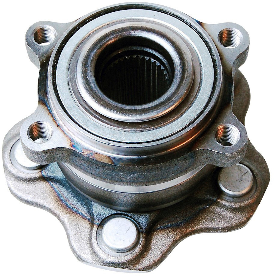 H512379 Rear, Driver or Passenger Side Wheel Hub, 5 Lugs, With Bearing, Without Sensor, Supreme Series