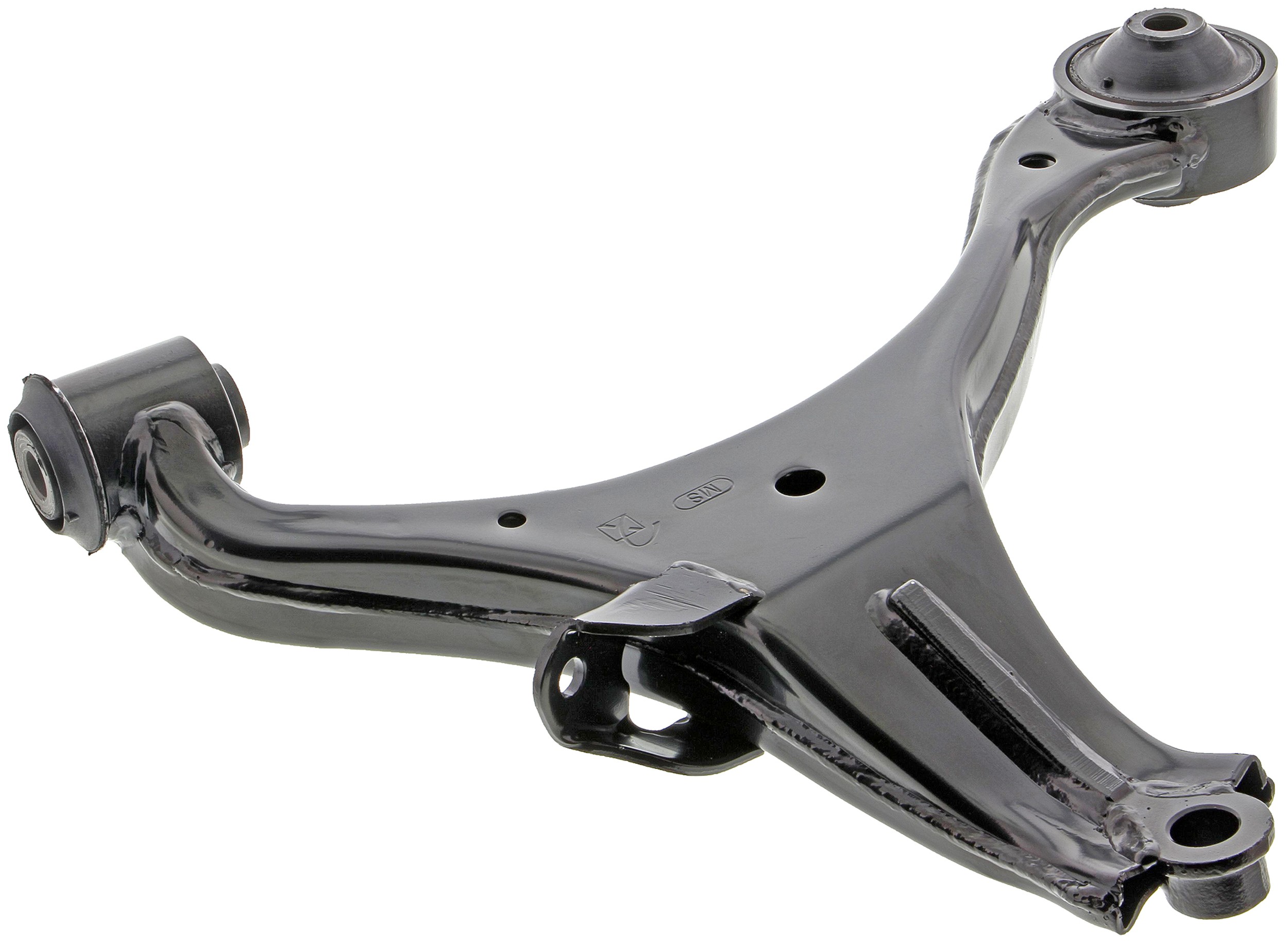 CMS20411 Front, Passenger Side, Lower Control Arm, Without ball joint(s), Steel, Supreme Series - Image 2