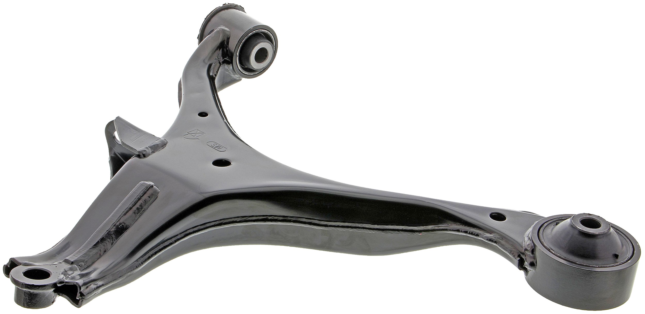 CMS20411 Front, Passenger Side, Lower Control Arm, Without ball joint(s), Steel, Supreme Series - Image 3