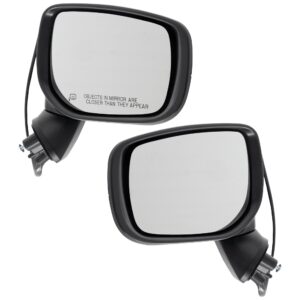 Mirror, Power Adjust, Heated, Manual Folding, Paintable, No Signal Light, No Memory, No Puddle Light, No Auto-Dim, Driver Side-No Blind Spot Feature/Passenger Side-With Blind...