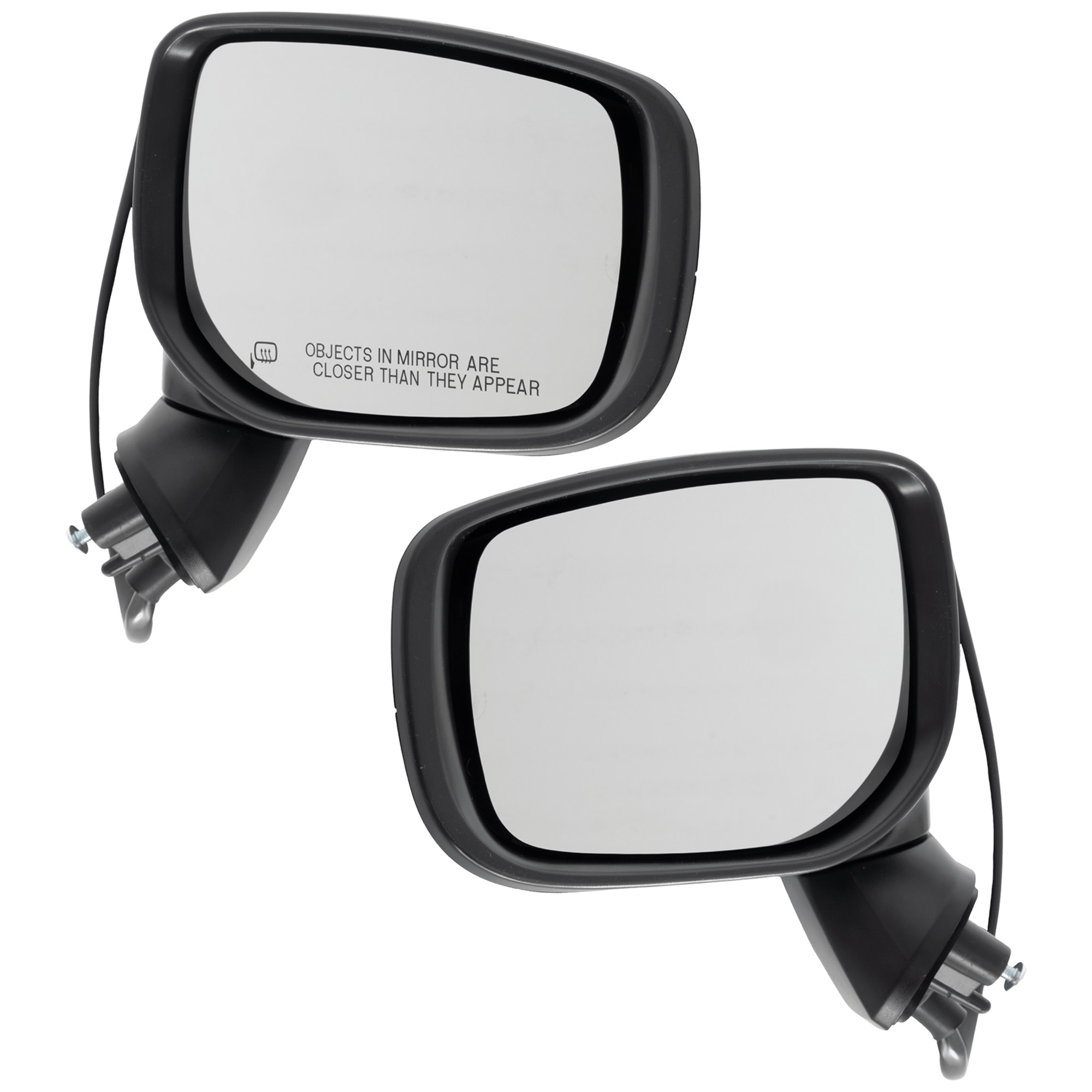 Mirror, Power Adjust, Heated, Manual Folding, Paintable, No Signal Light, No Memory, No Puddle Light, No Auto-Dim, Driver Side-No Blind Spot Feature/Passenger Side-With Blind...