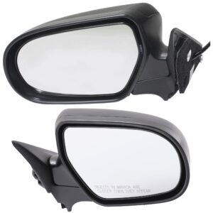 Mirror, Power Adjust, Non-Heated, Manual Folding, Paintable, No Signal Light, No Memory, No Puddle Light, No Auto-Dim, No Blind Spot Feature