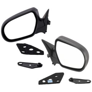 Mirror, Power Adjust, Non-Heated, Manual Folding, Paintable, No Signal Light, No Memory, No Puddle Light, No Auto-Dim, No Blind Spot Feature